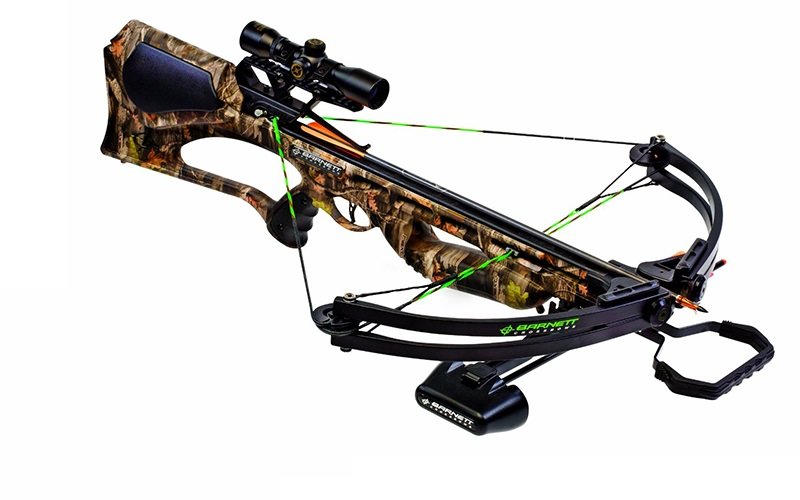 Barnett Quad 400 Crossbow Package (Quiver, 3 - 22-Inch Arrows and Premium Red Dot Sight)